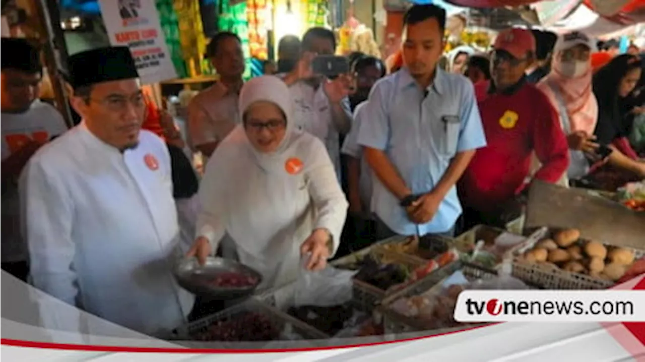 Ingin Pastikan Harga Sembako Stabil, Ridwan Kamil-Suswono Berkomitmen Hadirkan Pasar Murah di Setiap Kelurahan