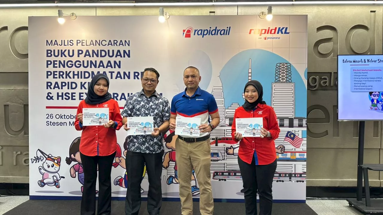 Rapid Rail lancar buku panduan pengguna pertama Malaysia