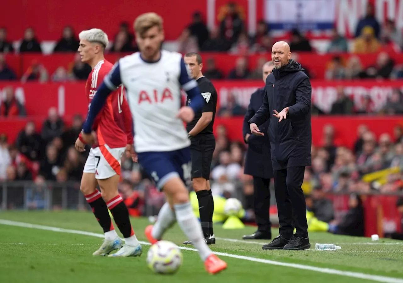 Ten Hag neemt stevige nederlaag tegen Spurs niet mee: 'Negeer ik volledig'