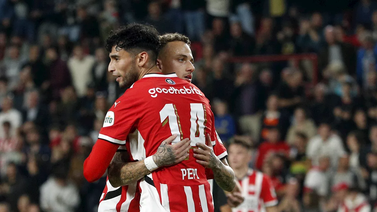 PSV boekt dankzij basisklant Ricardo Pepi uiterst comfortabele zege op PEC Zwolle