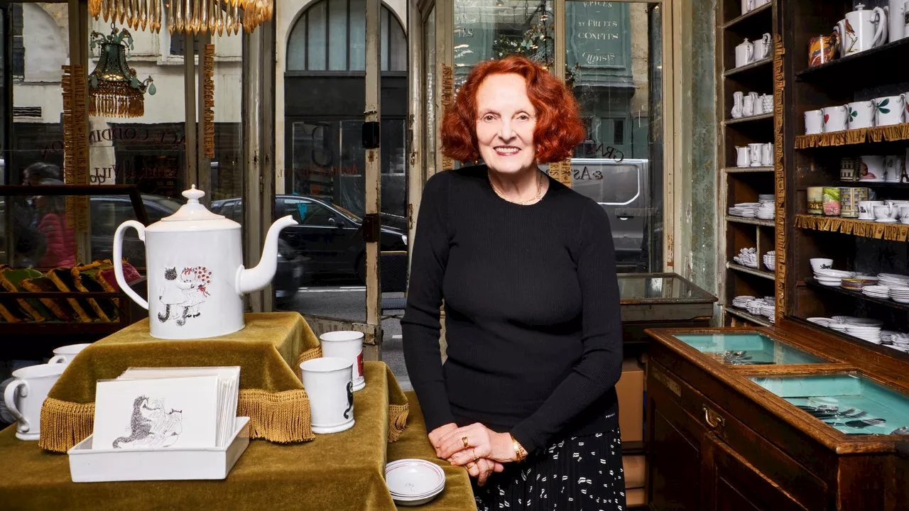 Grace Coddington per Astier de Villatte: scopri com'è nata la collaborazione