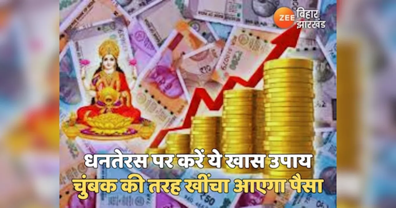 Dhanteras 2024 Tips: धनतेरस पर करें ये खास उपाय, चुंबक की तरह खींचा आएगा पैसा, आर्थिक तंगी होगी दूर