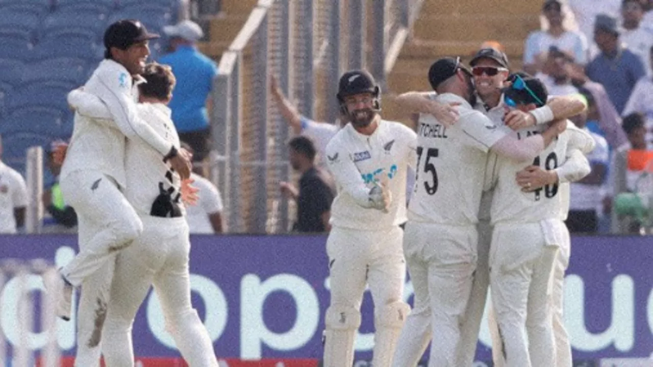 India vs New Zealand: കളിമറന്ന് ഇന്ത്യ, ഇന്ത്യൻ മണ്ണിൽ ആദ്യ ടെസ്റ്റ് പരമ്പര ജയവുമായി കിവികൾ; 2012ന് ശേഷം നാട്ടിൽ ഇന്ത്യയുടെ ആദ്യ പരമ്പര തോൽവി