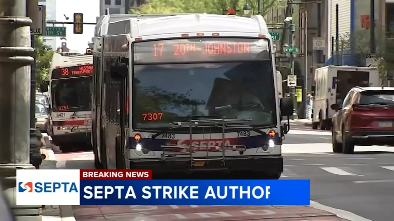 SEPTA union workers vote to authorize strike amid contract negotiations