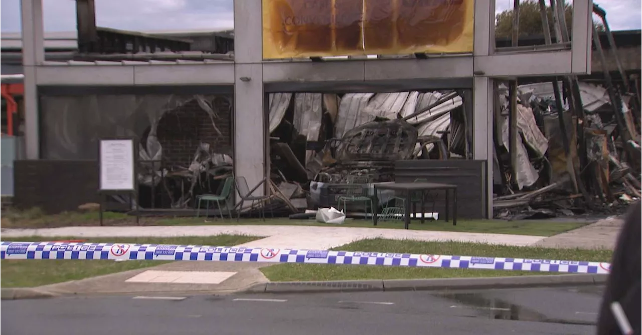 Fire damages shop, medical centre and kindergarten after Melbourne ram raid