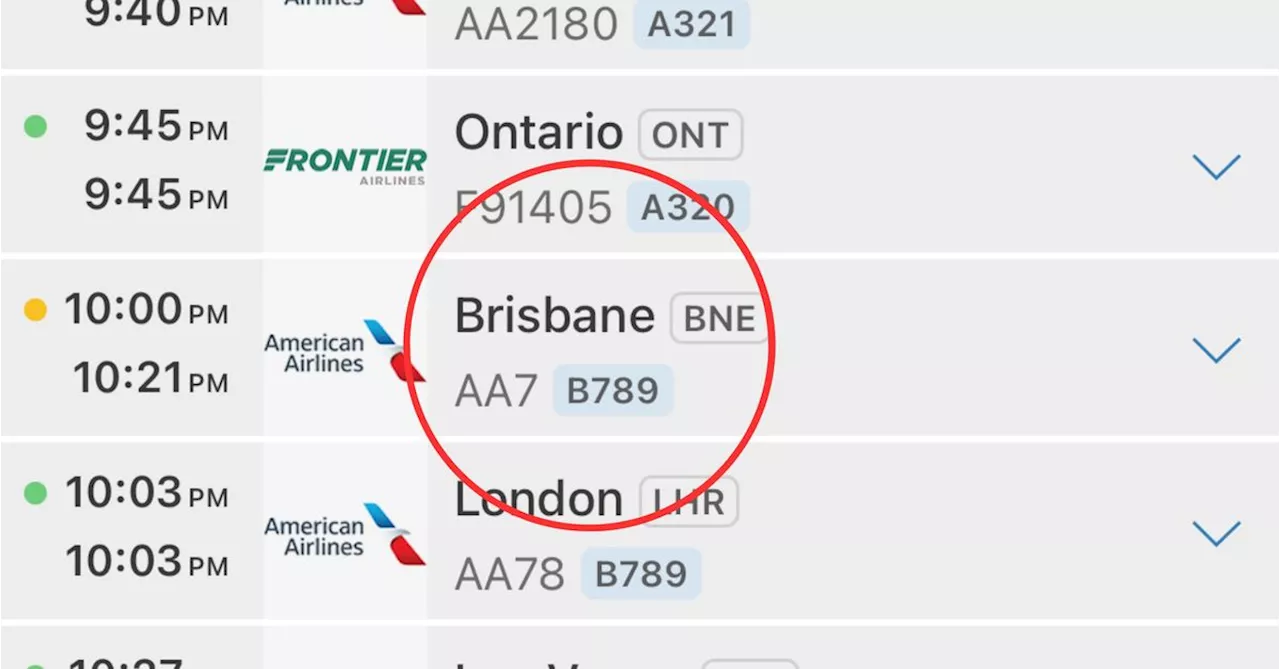 Millions of people will be watching this historic flight from Texas to Brisbane