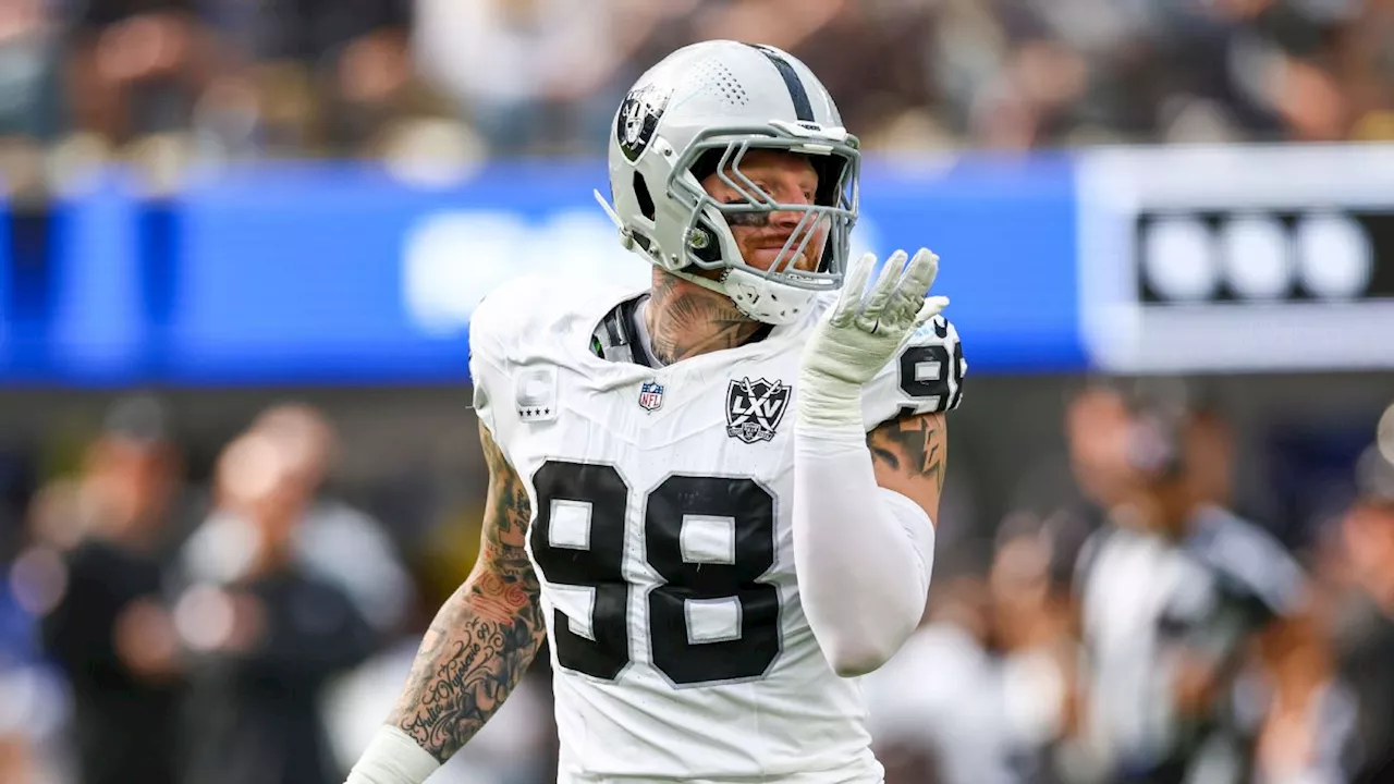 Raiders owner Mark Davis says 'We're not trading Maxx Crosby'