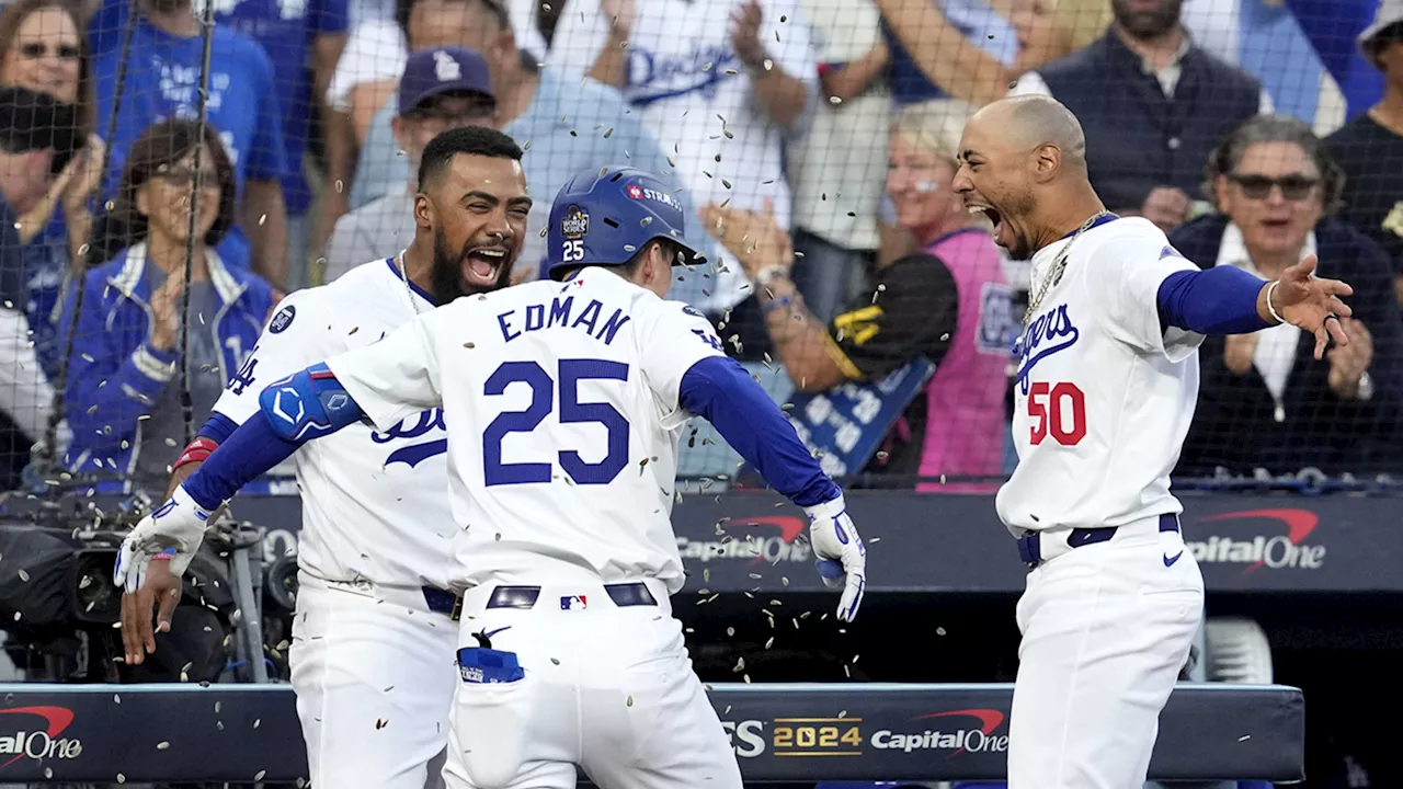 World Series Game 2: Dodgers homer early and often to win 4-2 over Yankees