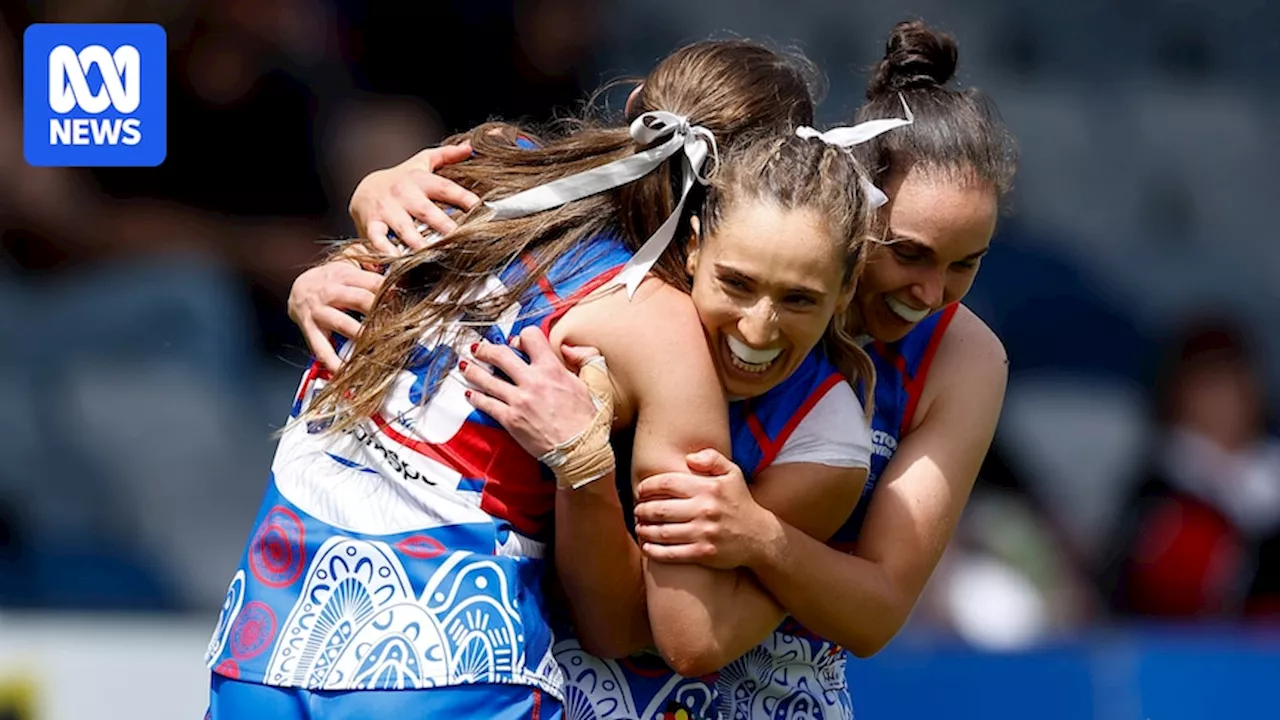 Western Bulldogs beat St Kilda by a point in key AFLW encounter in Ballarat