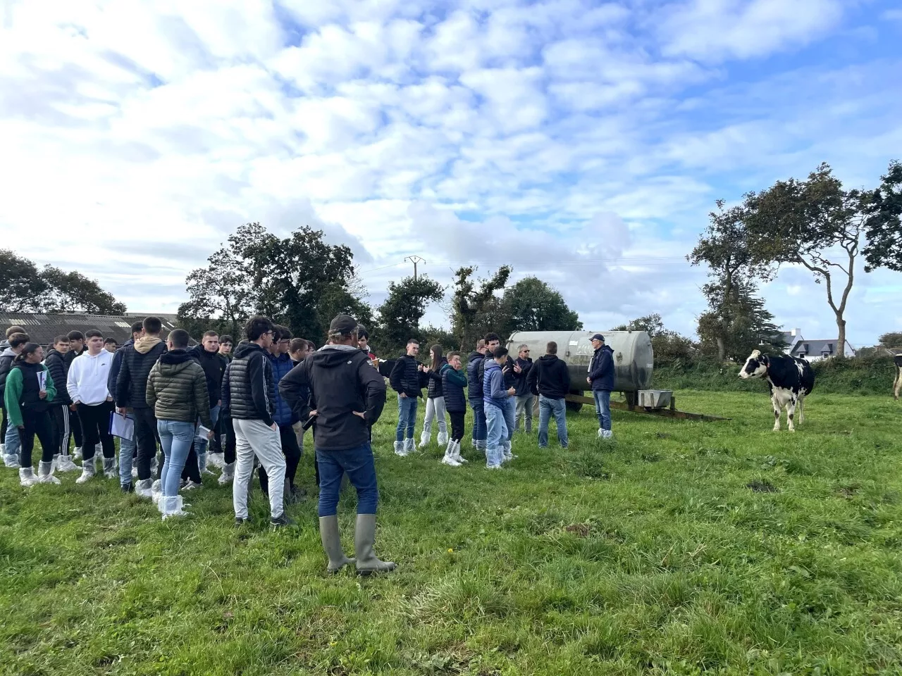 Dans le Finistère, plus de 300 élèves découvrent l'agriculture biologique