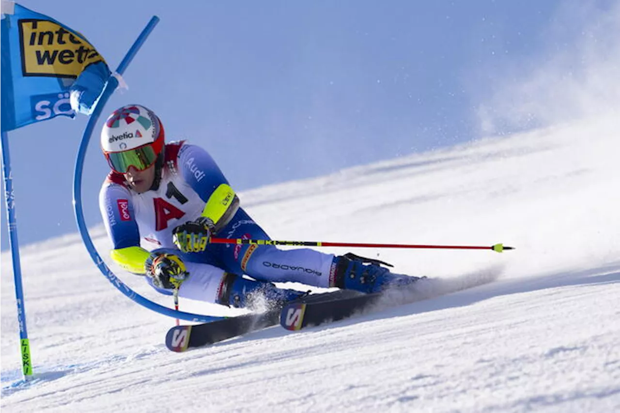 Cdm: Sten Olsen guida il gigante a Soelden, De Aliprandini 8/o