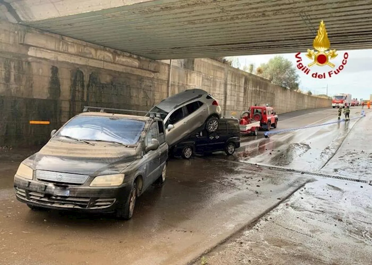 Sud Sardegna in ginocchio per maltempo, un disperso nel Sulcis