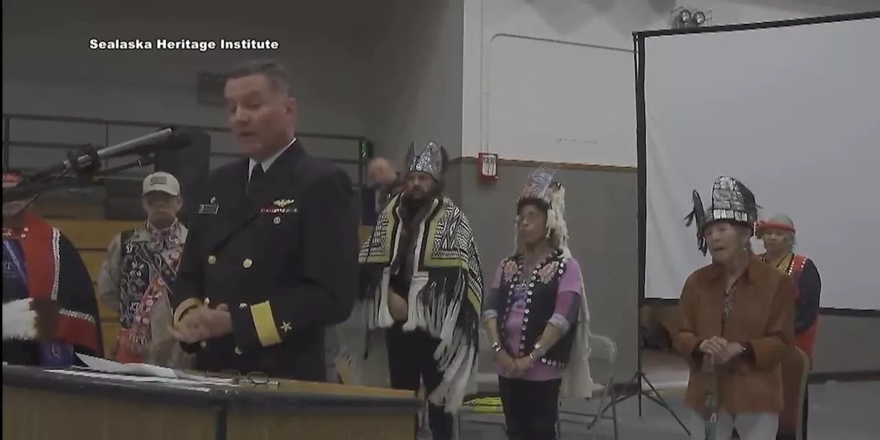 U.S. Navy apologizes to Angoon Tlingit community for 1882 bombardment