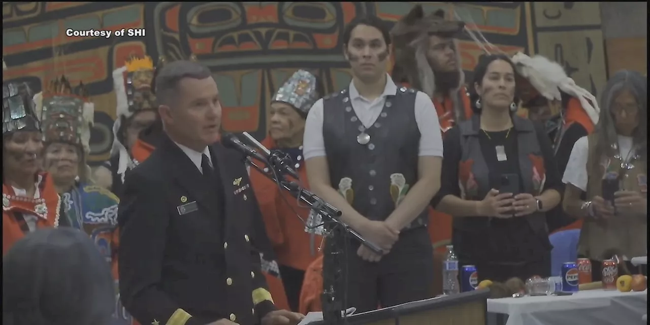 U.S. Navy apologizes to Angoon Tlingit community for 1882 bombardment