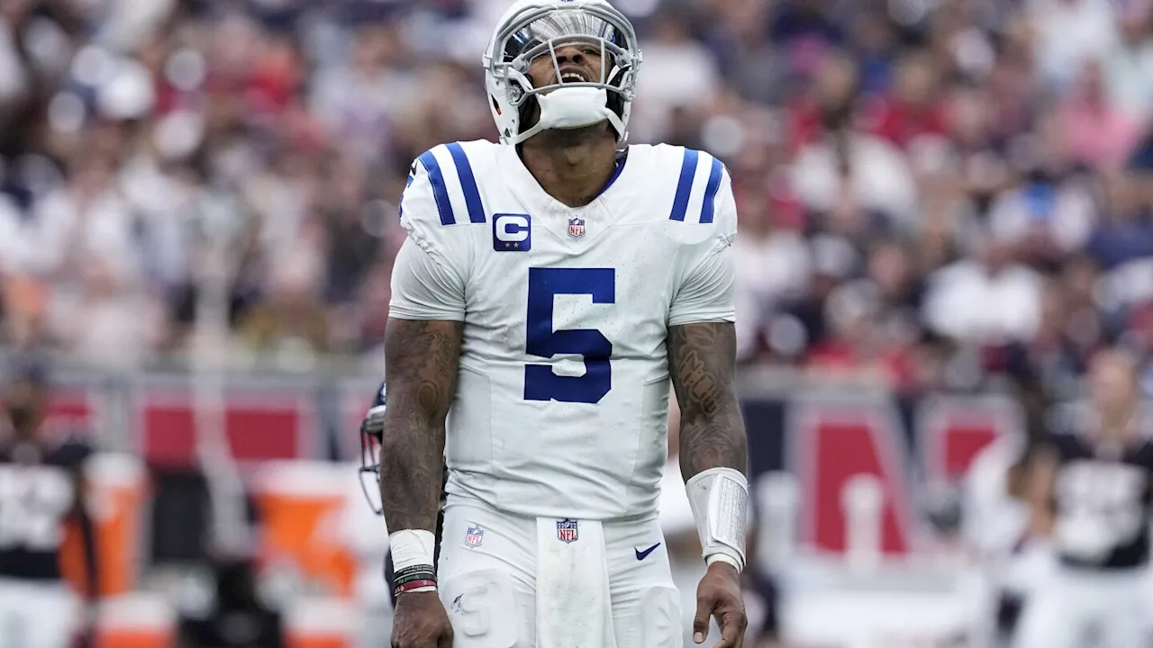 Anthony Richardson struggles again as Colts fall to Texans 23-20