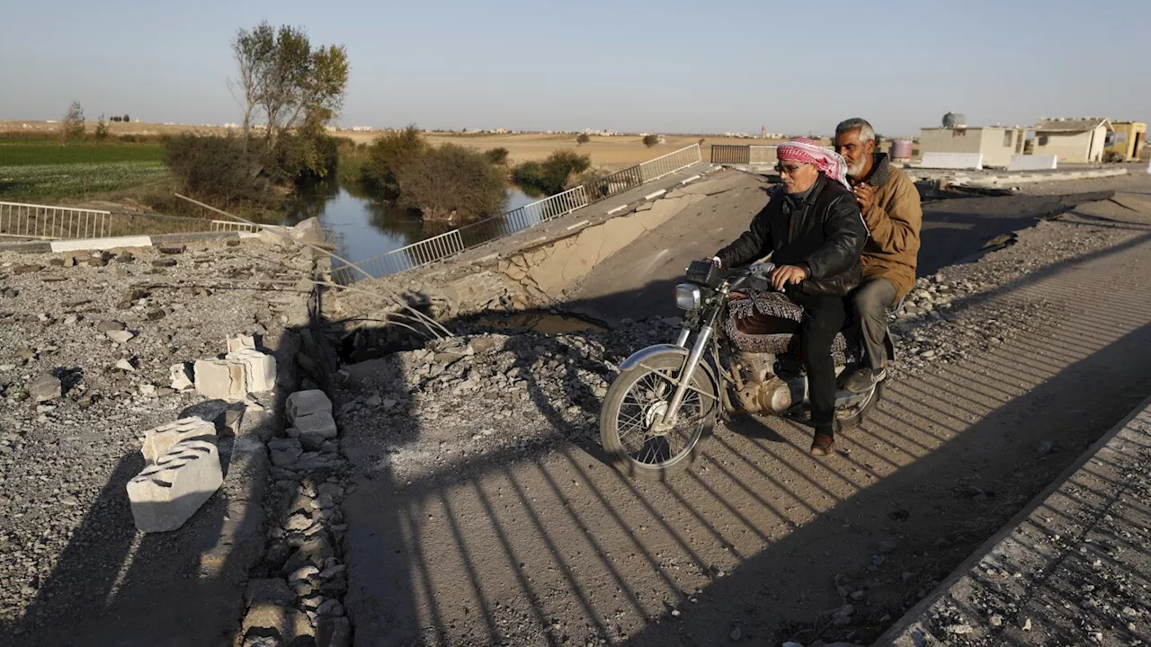 Destruction of Lebanon-Syria border crossings in Israeli airstrikes creates difficulties