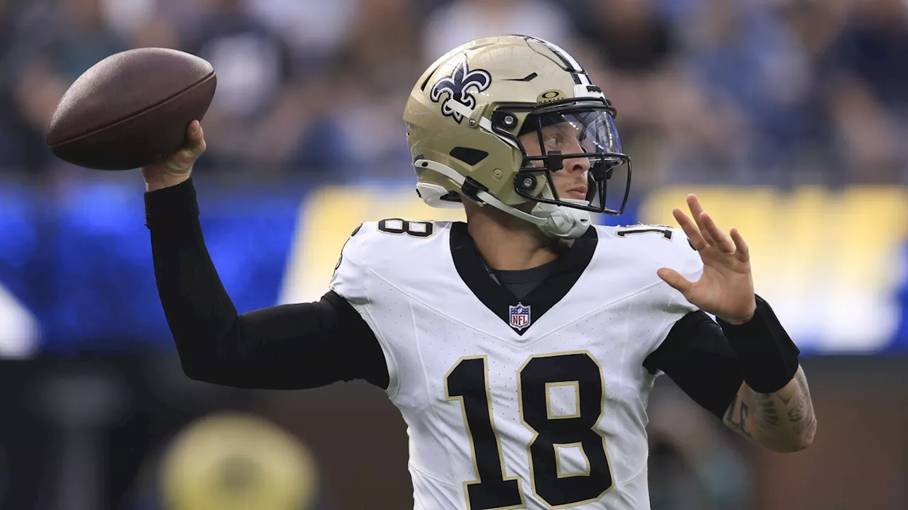 Jake Haener replaces Spencer Rattler at quarterback again for the struggling New Orleans Saints