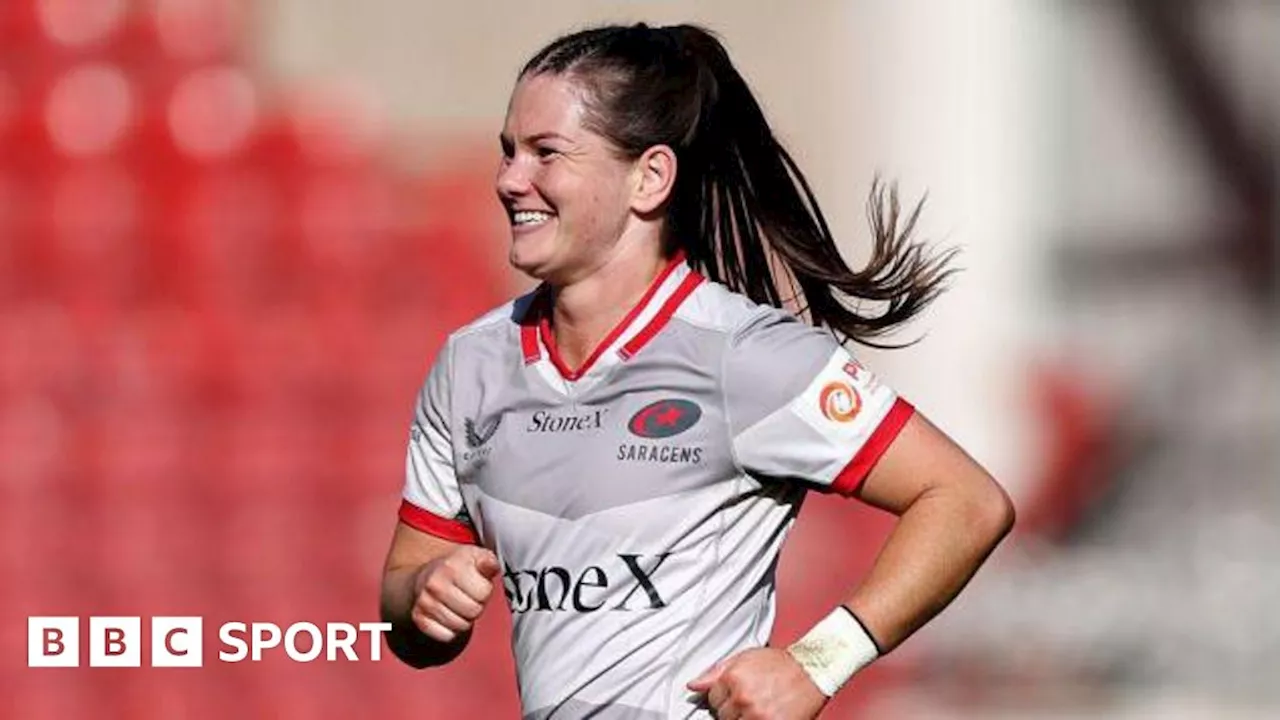 Premiership Women's Rugby: Saracens beat champions Gloucester-Harpury as Leanne Infante bows out