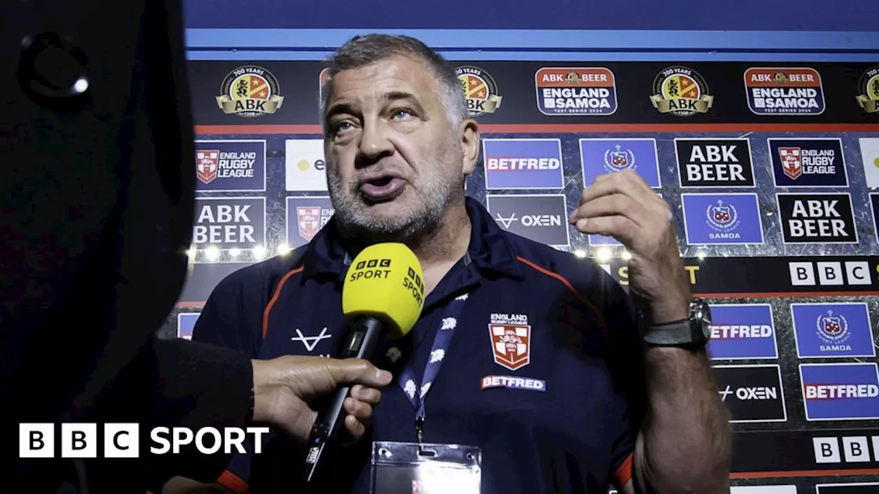 England 34-18 SamoaL Shaun Wane says hosts' display 'would not have troubled Australia'