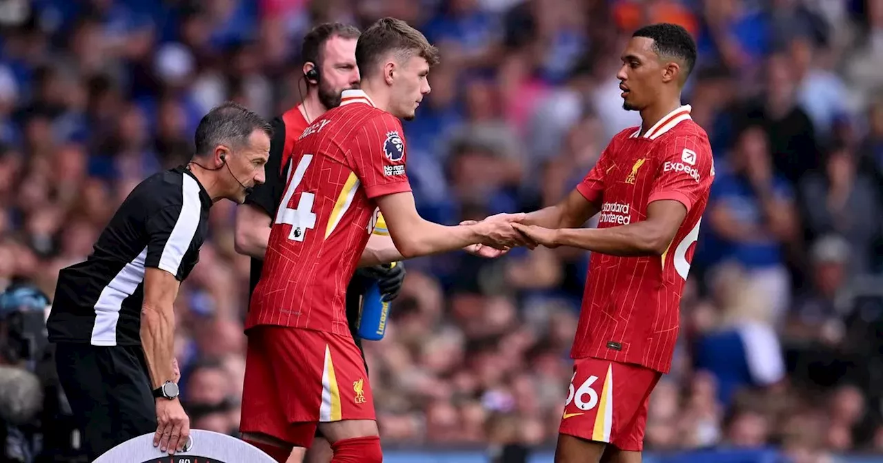 Liverpool star Trent Alexander-Arnold makes big Conor Bradley shout