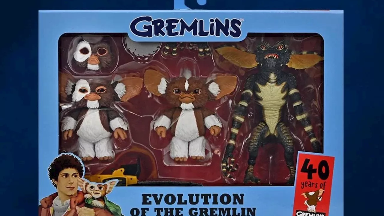 NECA Unveils New Gremlins 40th Anniversary Gremlin Evolution Box Set