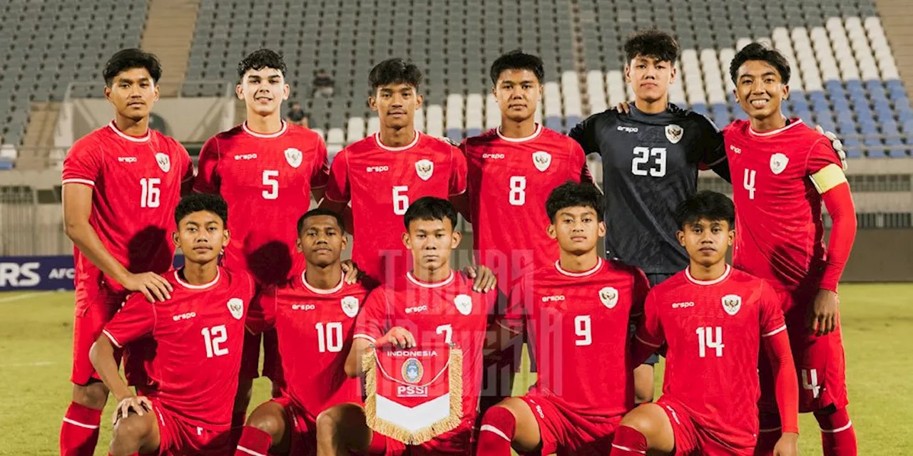 Babak Pertama Australia U-17 vs Indonesia U-17: Imbang 0-0, Dafa Gemilang