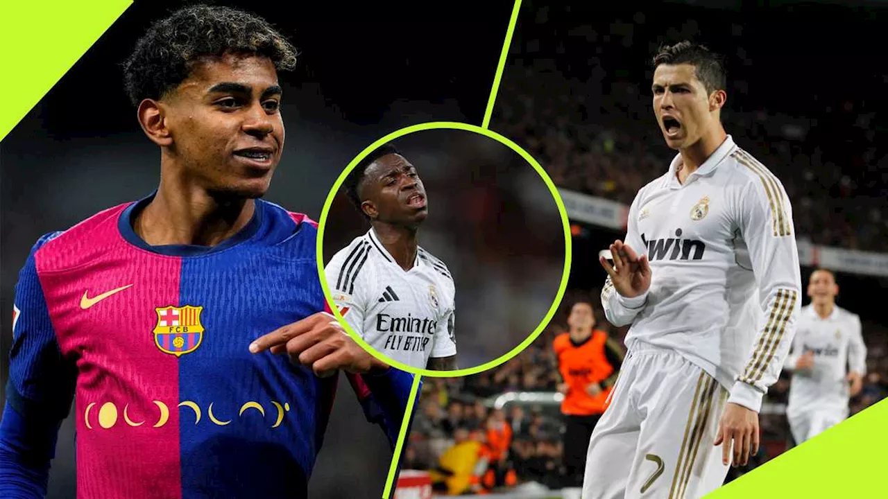 Lamine Yamal Does Cristiano Ronaldo’s Celebration As Barcelona Thrash Real Madrid