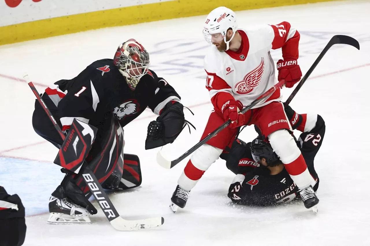 NHL roundup: Thompson's three-point game helps surging Sabres beat Red Wings 5-3