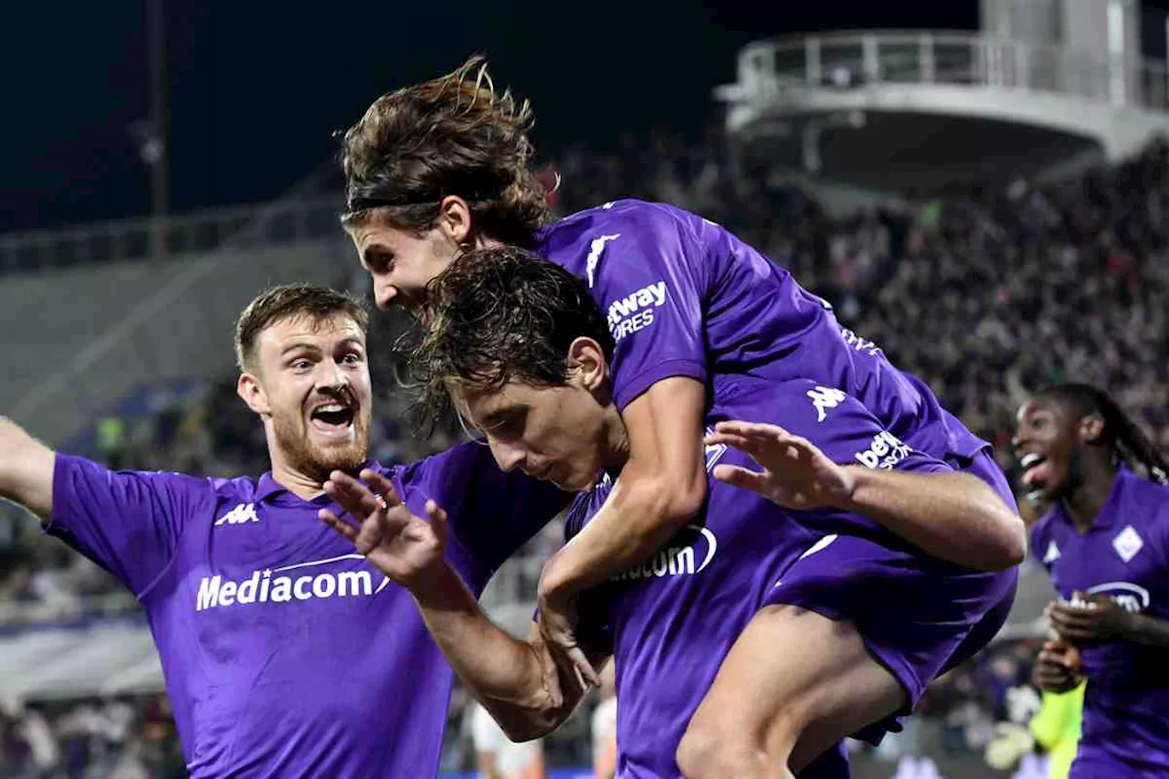 PAGELLE E TABELLINO FIORENTINA-ROMA 5-1: Bove ‘onnipotente’, Celik annienta Juric