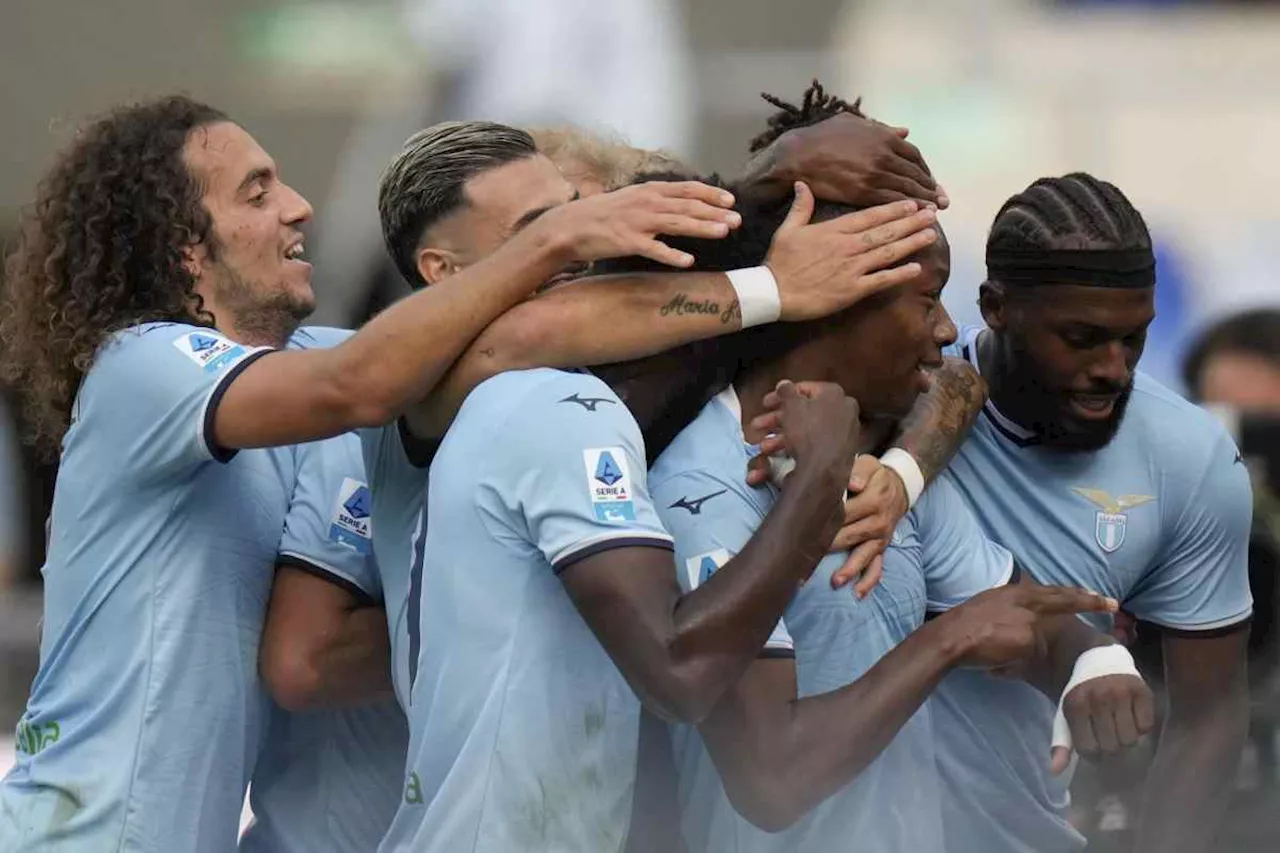 Serie A: Lazio ok col Genoa e al terzo posto, pari Monza-Venezia