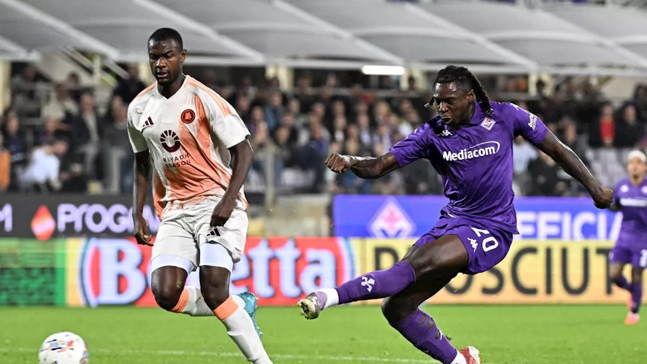 Fiorentina-Roma risultato 5-1, la furia di Kean certifica la crisi di Juric