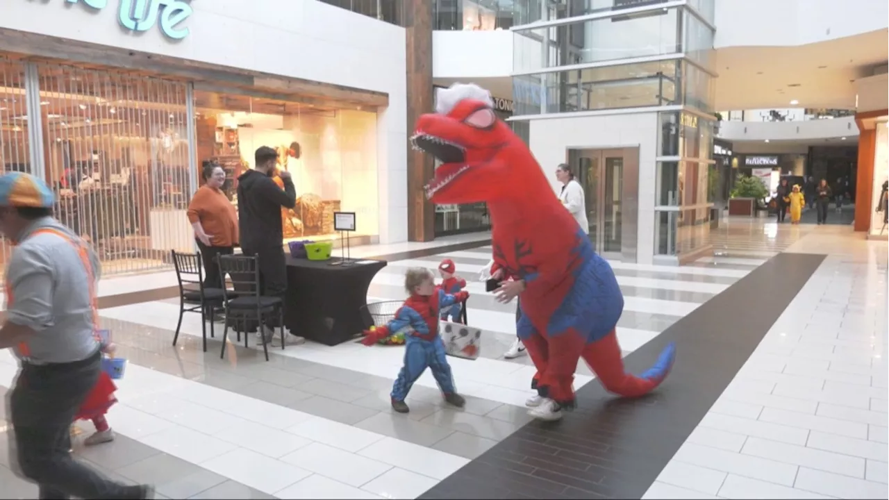 Southcentre Mall in Calgary hosts Sensory Halloween, giving kids a real treat