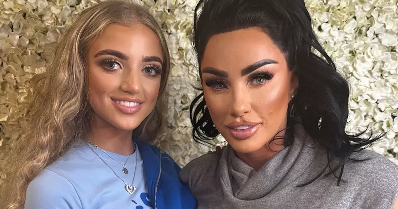 Katie Price's daughter says 'mum's side is more chaotic' and gushes over stepmum