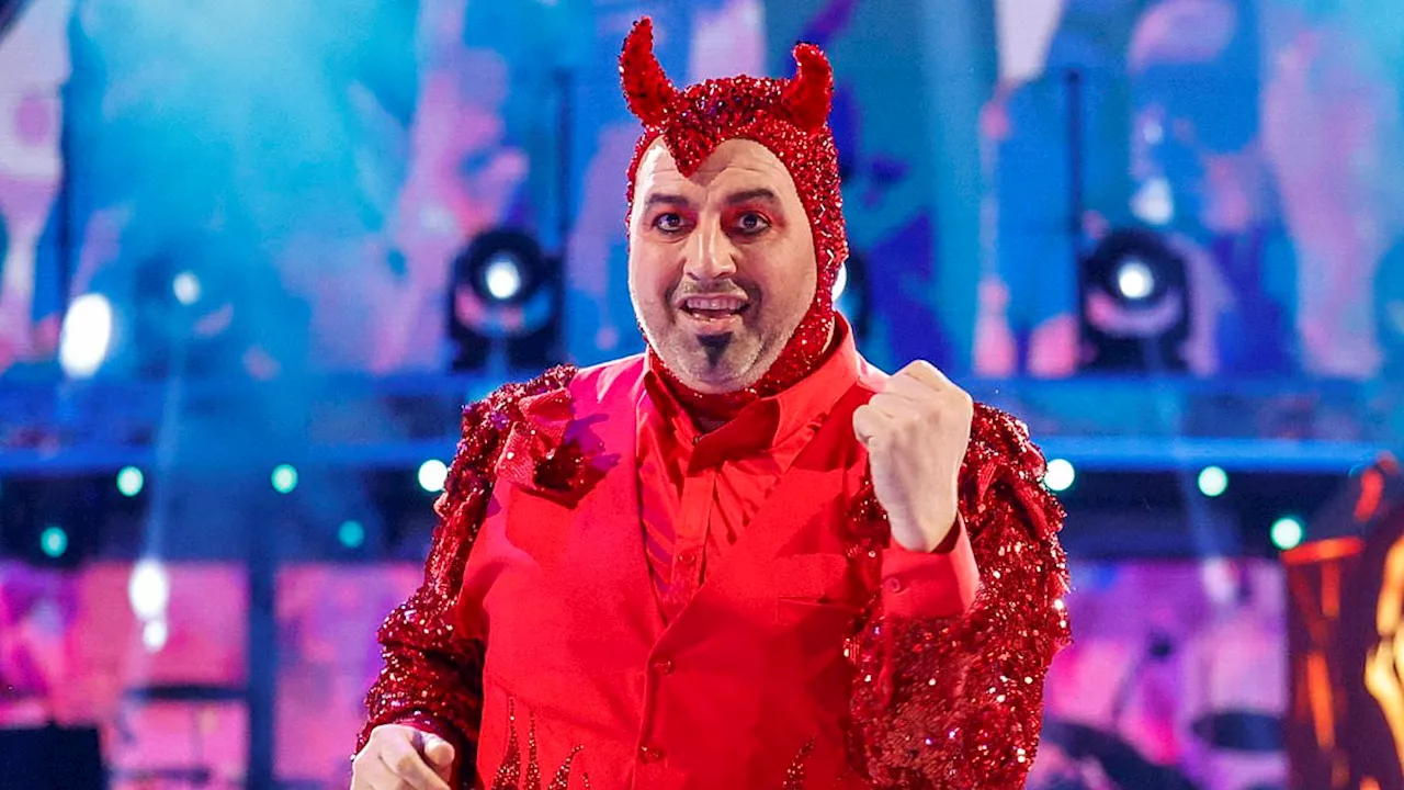 Strictly's Wynne Evans laughs off controversy by dressing as the DEVIL for Halloween week