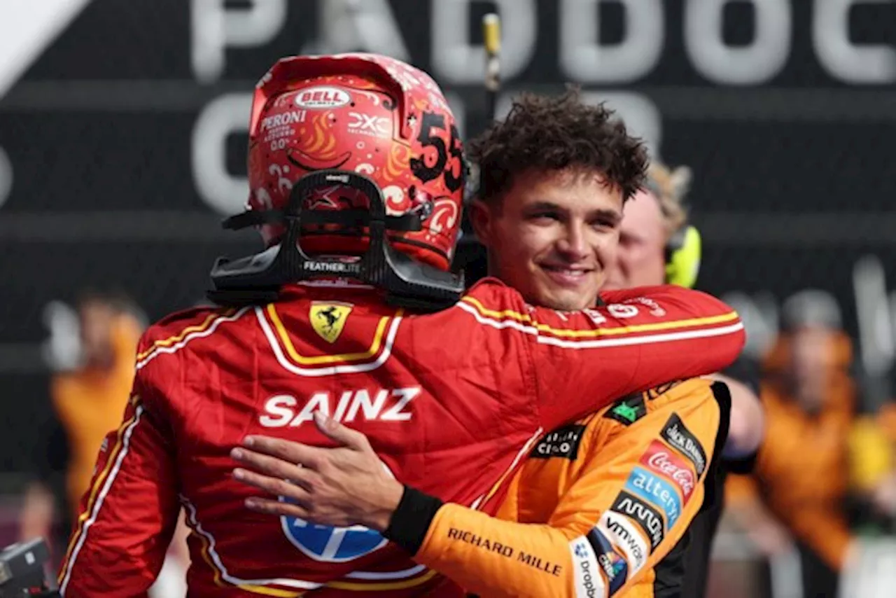 Strijd tussen Verstappen en Lando Norris wordt steeds bitser, Sainz wint GP van Mexico