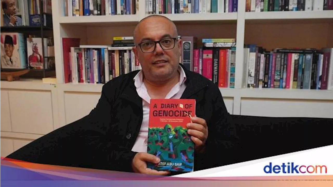 Atef Abu Saif Ceritakan Pembantaian Warga Palestina dalam A Diary of Genocide