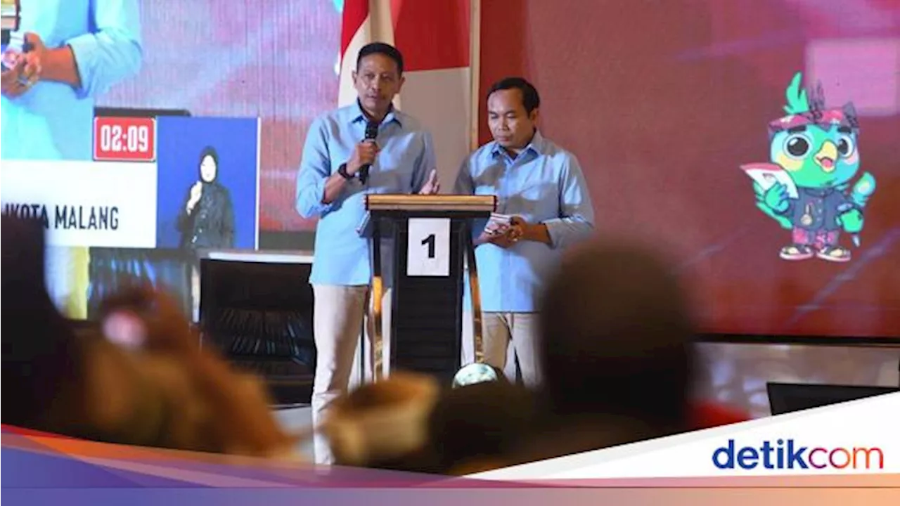 Debat Perdana, Wahyu Hidayat Beberkan Pertumbuhan Ekonomi Kota Malang