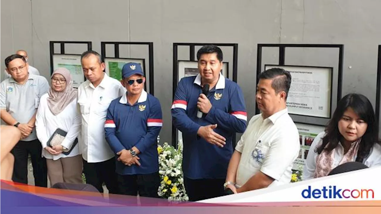 Maruarar Minta Rusun Pasar Rumput Gratis buat Korban Kebakaran-Relokasi