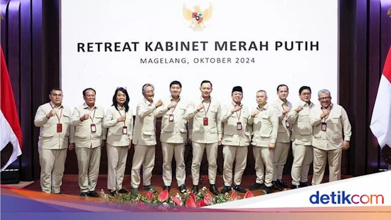 Gaya AHY, Zulhas, dan Airlangga Rakor Perdana di Sela Retreat Magelang