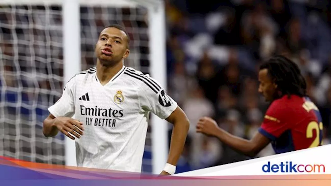 Beragam Ekspresi Kylian Mbappe Saat Madrid Dibantai Barcelona 4-0