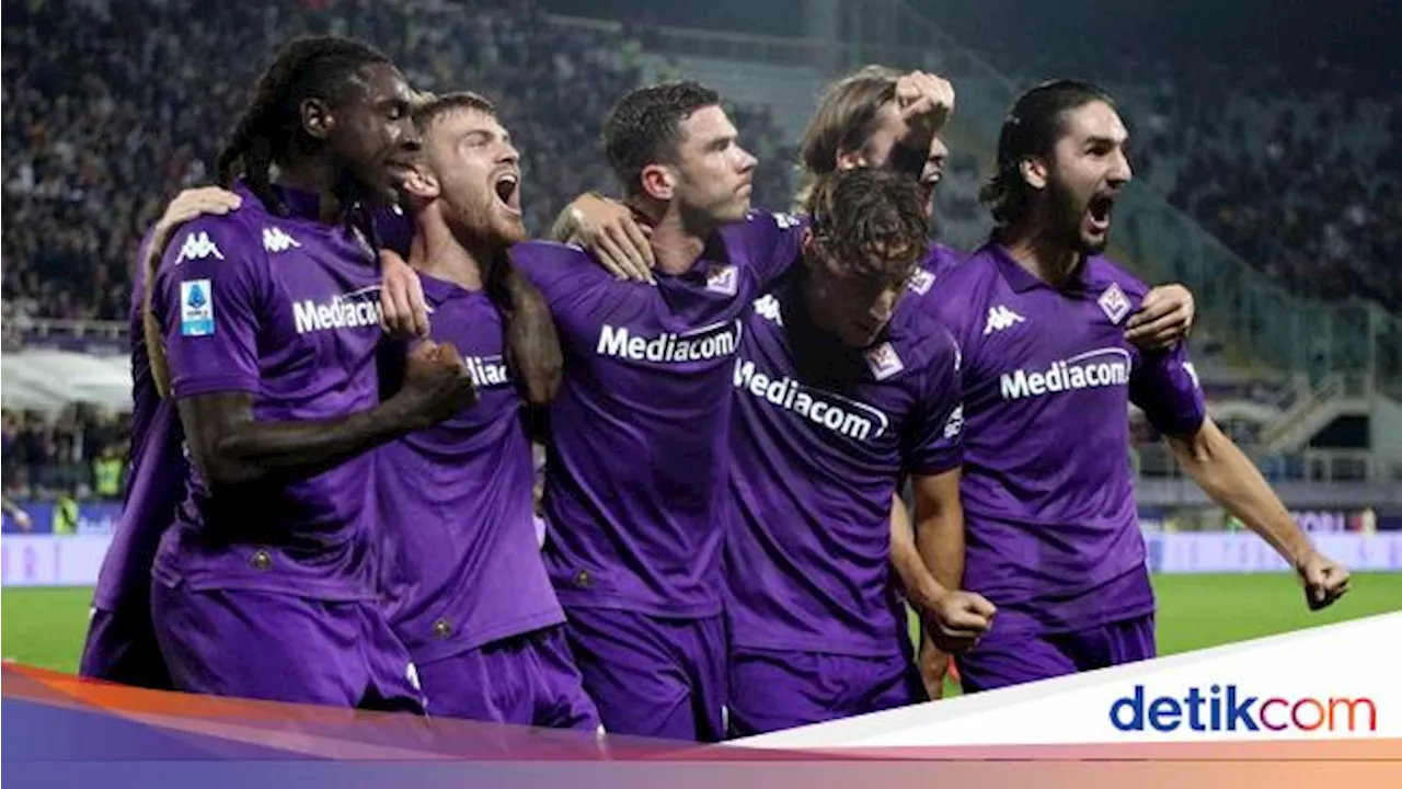 Fiorentina Vs Roma: La Viola Hajar Giallorossi 5-1