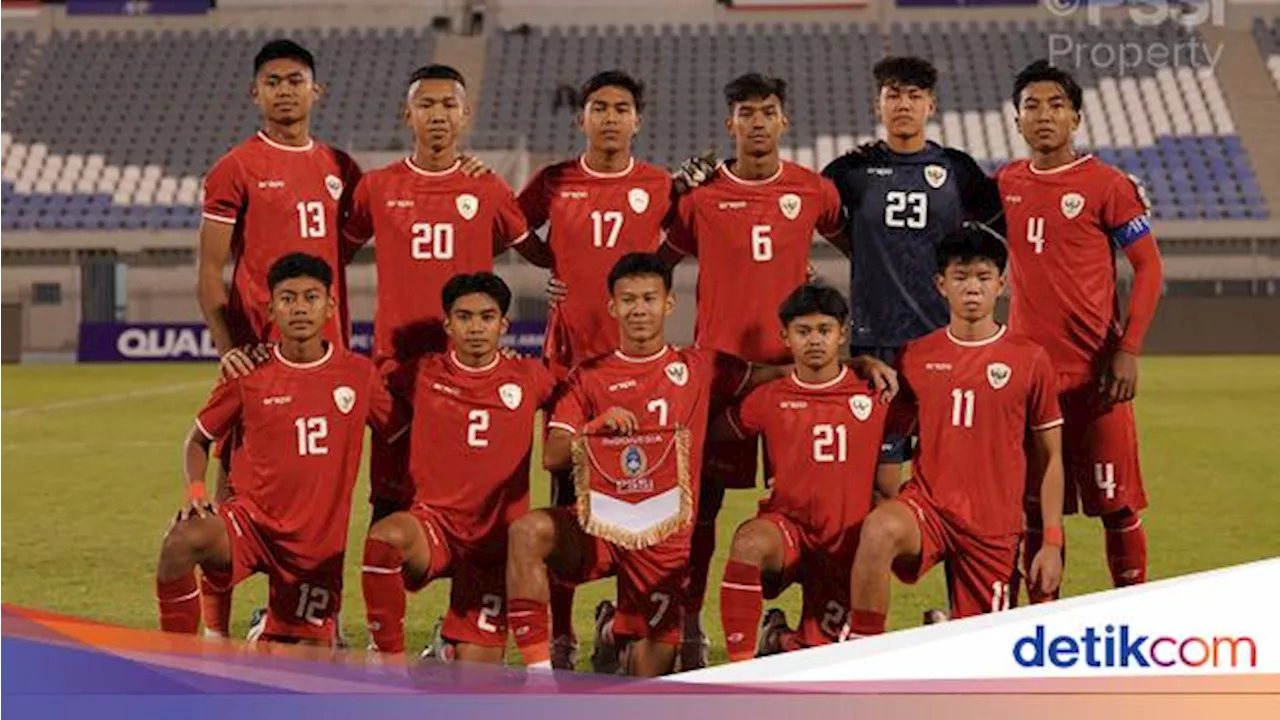 Indonesia U-17 Vs Australia Masih 0-0 di Babak Pertama