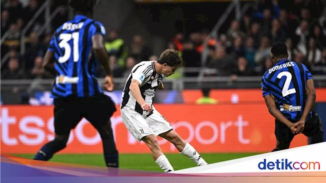 Inter Vs Juventus: Drama 8 Gol, Derby Italia Berakhir 4-4