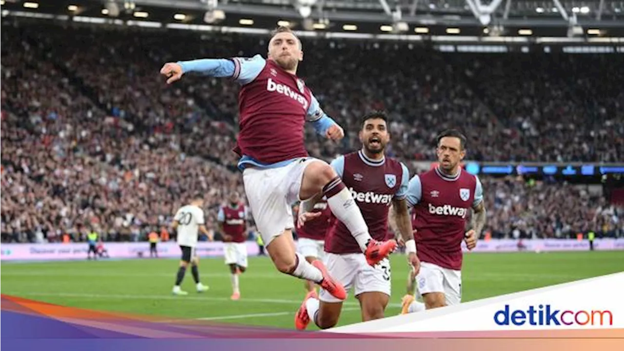 West Ham Vs MU: Drama di Akhir, The Hammers Menang 2-1