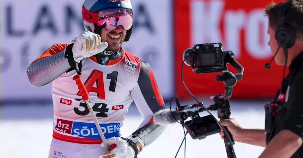 Marcel Hirscher beim Comeback im Finale