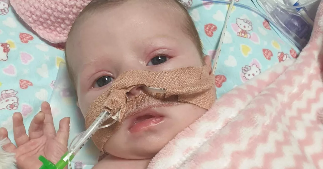 Miracle baby needed lifesaving heart surgery as soon as she was born