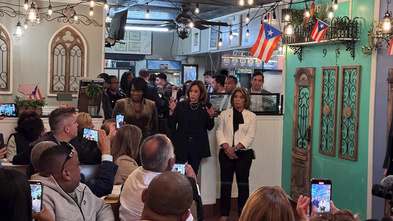 Kamala Harris presenta en Filadelfia su plan para Puerto Rico