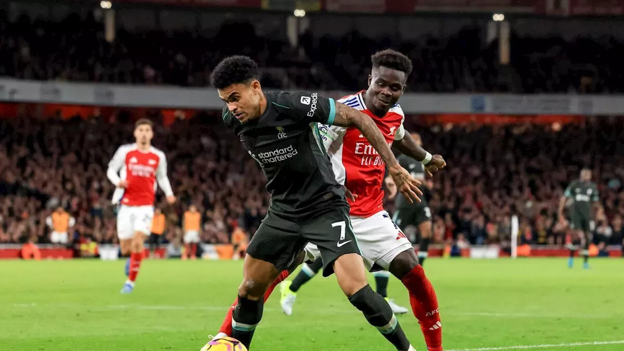 Arsenal 2 Liverpool 2 Luis Díaz Asiste Para El Primer Gol Pero Su