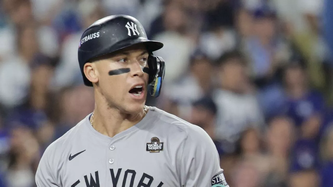 Yankees' Aaron Judge whiffs 3 more times in World Series Game 2