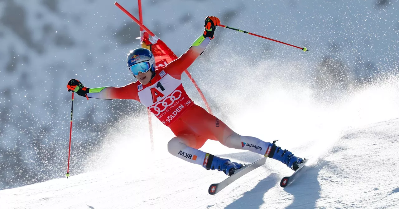 Alexander Steen Olsen führt zur Halbzeit, Marco Odermatt gescheitert, Hirscher und Braathen im Finale